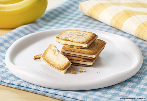 ちいかわクッキーサンド バナナミルク味