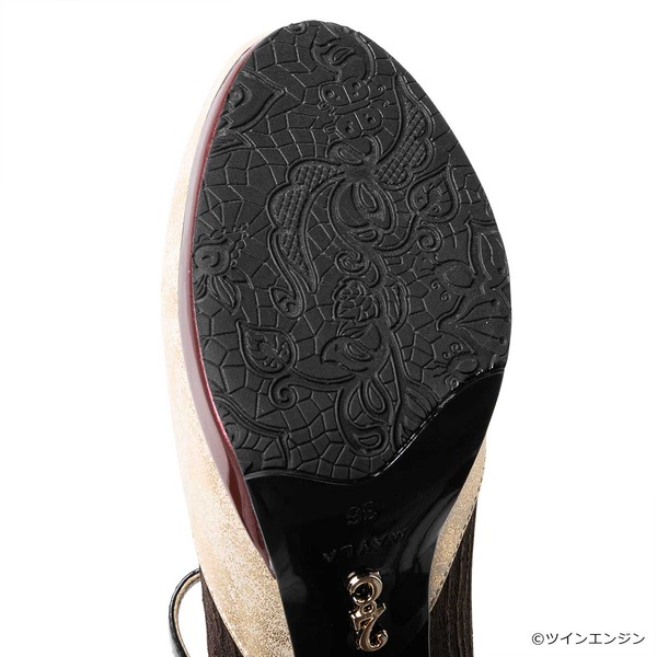 「モノノ怪 アイコニック シューズオブジェ パンプス」薬売り(ハイパーVer)[GD]