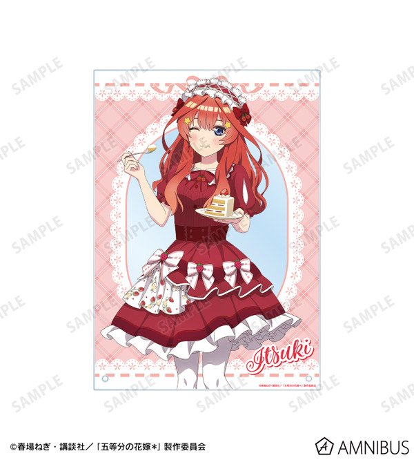 TVスペシャルアニメ『五等分の花嫁＊』描き下ろし 中野五月 ショートケーキイメージコーデver. A4アクリルパネル