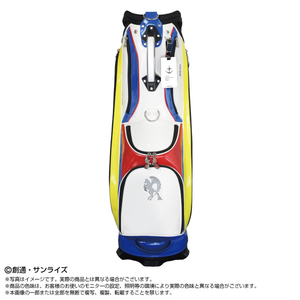 バンダイナムコヌイ「機動戦士ガンダム ゴルフグッズ」キャディバッグ ガンダム