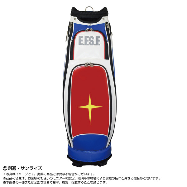 バンダイナムコヌイ「機動戦士ガンダム ゴルフグッズ」キャディバッグ ガンダム