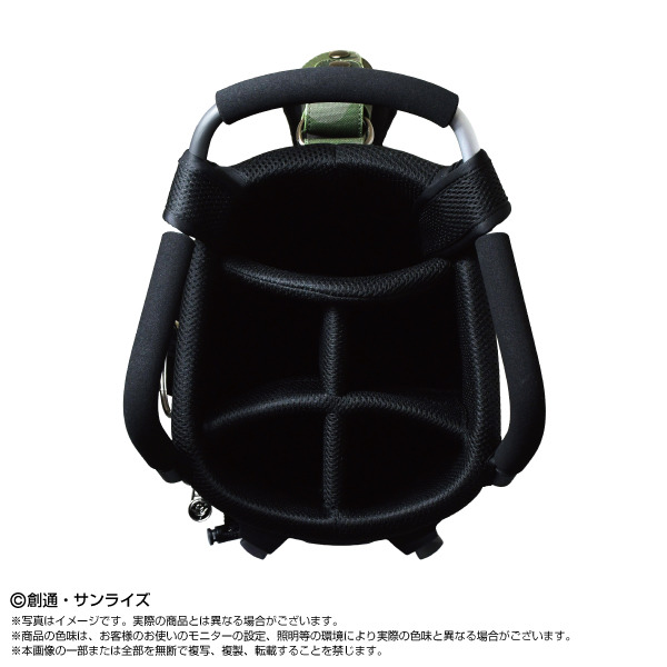 バンダイナムコヌイ「機動戦士ガンダム ゴルフグッズ」キャディバッグ ザクII