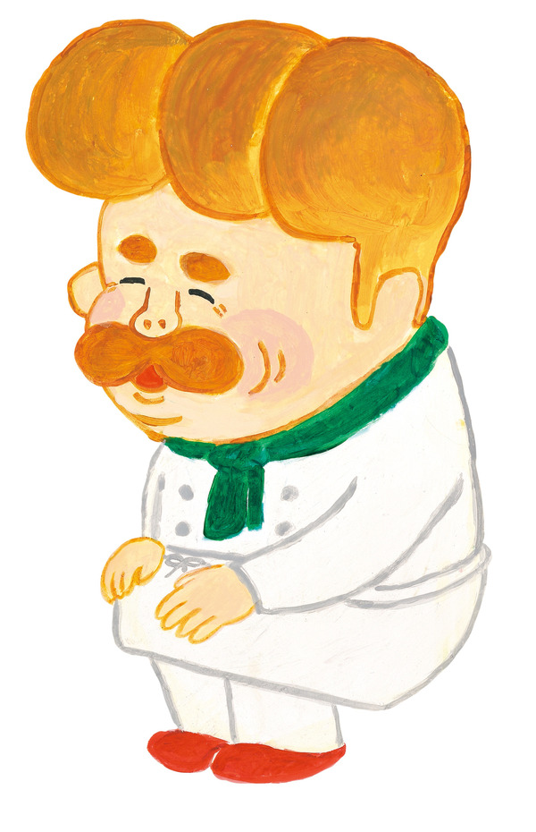 絵本シリーズ『パンどろぼう』のパンやのおじさん