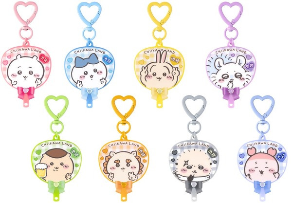 GO!IKEBUKURO　うちわ型キーホルダー　　8種