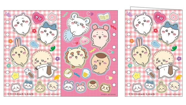 「シール帳にそのまま入るシールシート(非売品)」