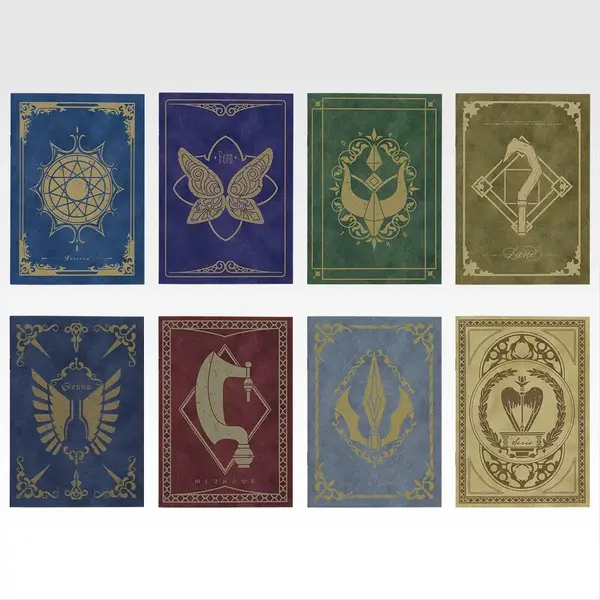 G賞 魔導書風ノート