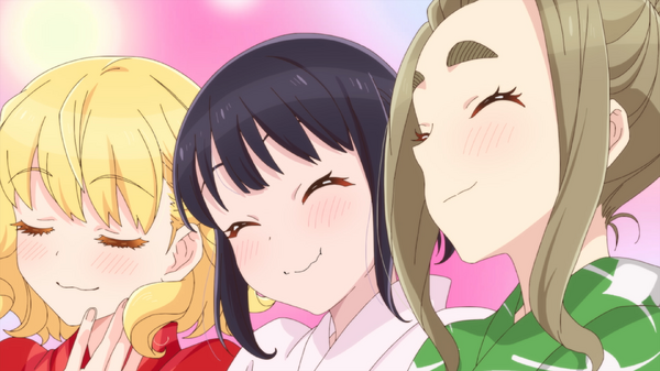 TVアニメ『メイドさんは食べるだけ』第1話（1食目）「たい焼き／たこ焼き／お団子／コンビニおにぎり／バウムクーヘン」先行場面カット