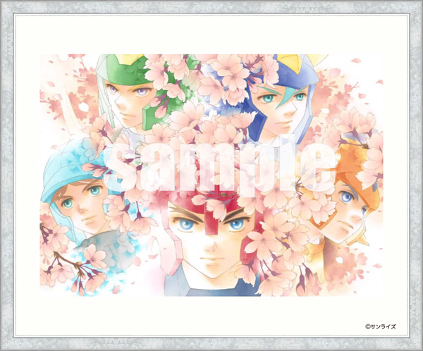 複製原画：みずき健先生。こちらは、『画集 桜華絢爛』未掲載作品。