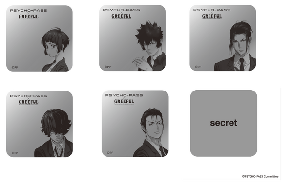 PSYCHO-PASS PROVIDENCE×Greeful　ミラーステッカー