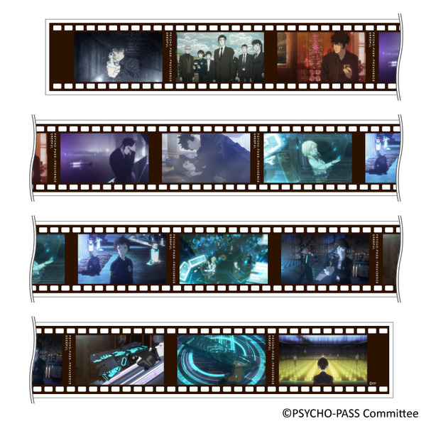 PSYCHO-PASS PROVIDENCE×Greeful　クリアロールステッカー