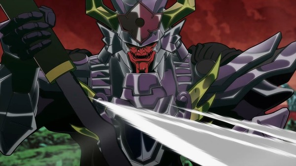 『鎧真伝サムライトルーパー』第12話「恵緋浪愚」先行カット（C）SUNRISE