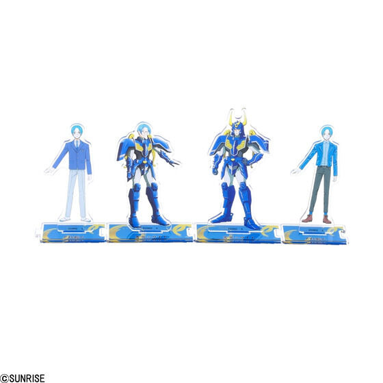 鎧真伝サムライトルーパー　つながるアクリルスタンド_上杉魁人