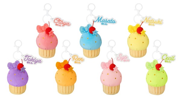 うたの☆プリンスさまっ♪ カップケーキぬいぐるみキーホルダー BE MY CUPCAKE Ver.