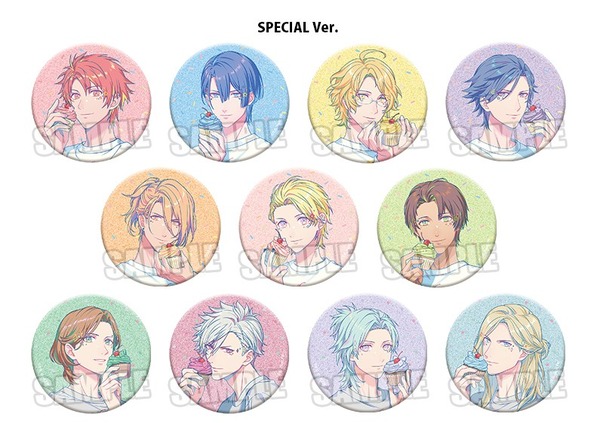 うたの☆プリンスさまっ♪ トレーディングプレミアム缶バッジ BE MY CUPCAKE Ver.