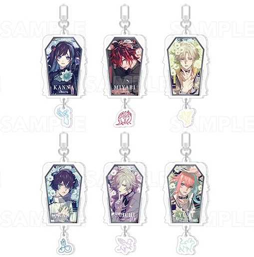 UN:LOGICAL トレーディングアクリルキーホルダー Magazine Collection Ver.