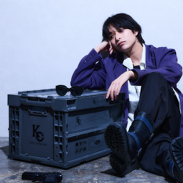 TVアニメ『遊☆戯☆王デュエルモンスターズ』×SuperGroupies　「海馬コーポレーション モデル 折りたたみコンテナ」使用イメージ