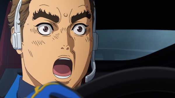 『MFゴースト 3rd Season』第37話「先頭グループの分裂」場面カット（C）しげの秀一・講談社／MFゴースト製作委員会