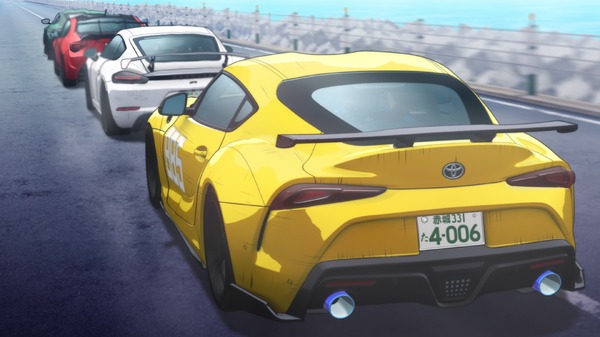 『MFゴースト 3rd Season』第37話「先頭グループの分裂」場面カット（C）しげの秀一・講談社／MFゴースト製作委員会