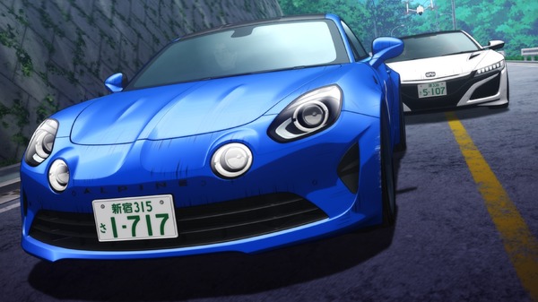 『MFゴースト 3rd Season』第37話「先頭グループの分裂」場面カット（C）しげの秀一・講談社／MFゴースト製作委員会