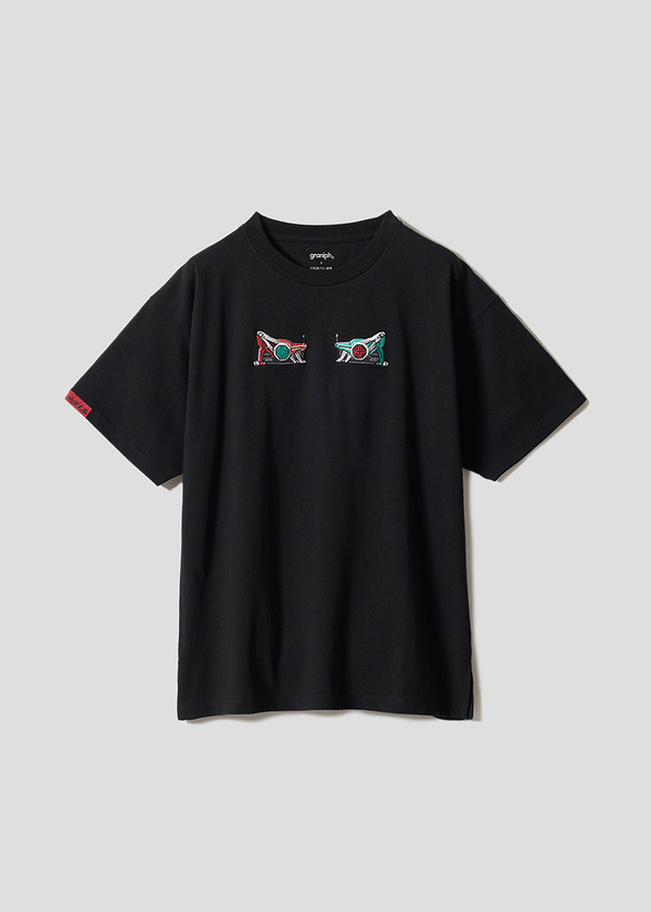 『仮面ライダー』×グラニフ　「地獄兄弟｜ビッグシルエットTシャツ」背面