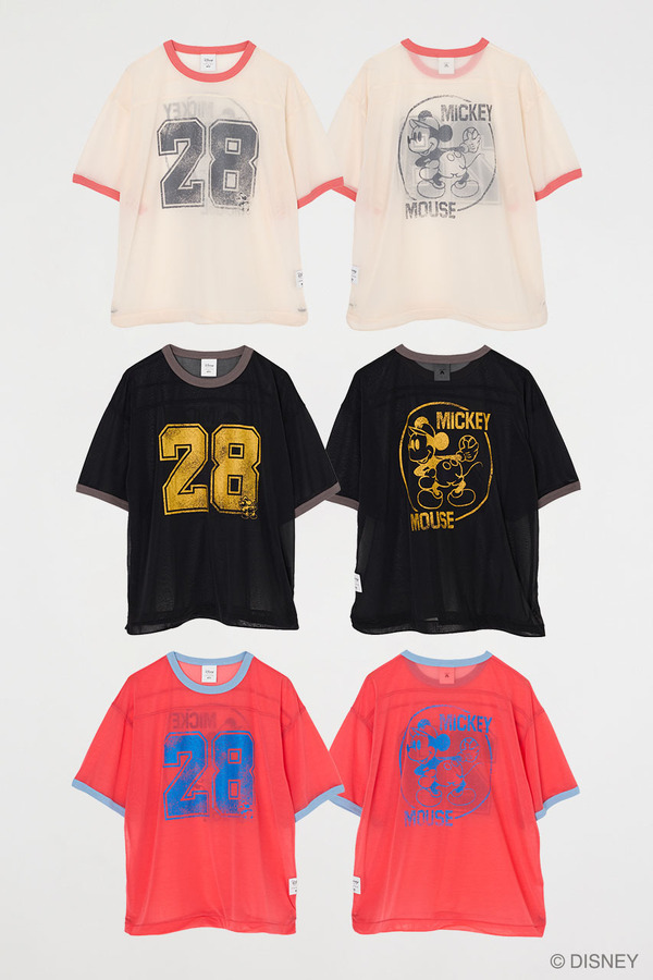 MD NUMBER SPORT Tシャツ / MICKEY
