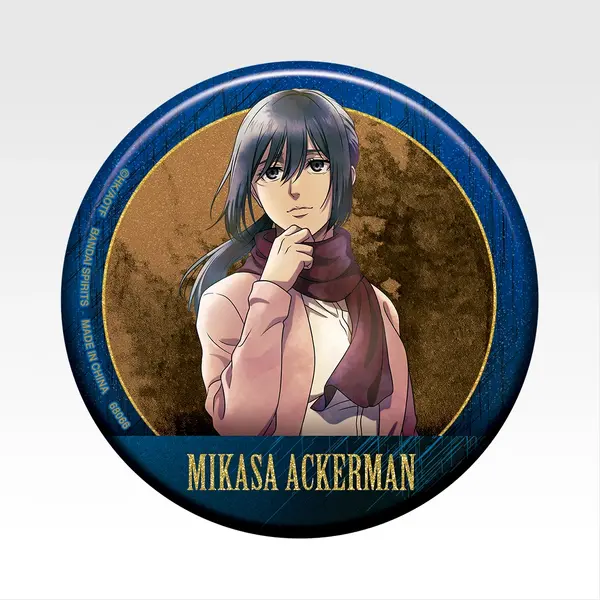 G賞 メタリック缶バッジ