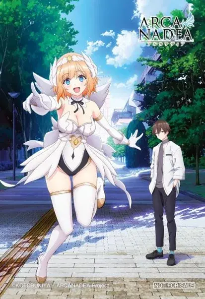 tv asahi animation　AJ2026ブースで『アルカナディア』特製ステッカーを配布