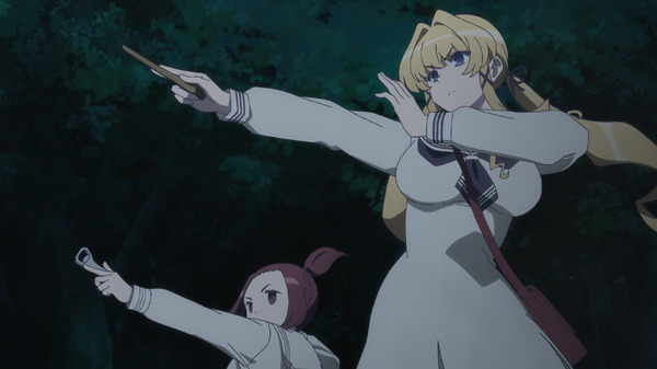 TVアニメ『花織さんは転生しても喧嘩がしたい』場面写真