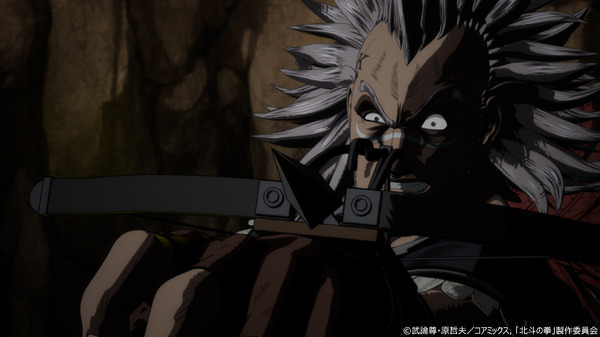 アニメ『北斗の拳 -FIST OF THE NORTH STAR-』第2話場面カット