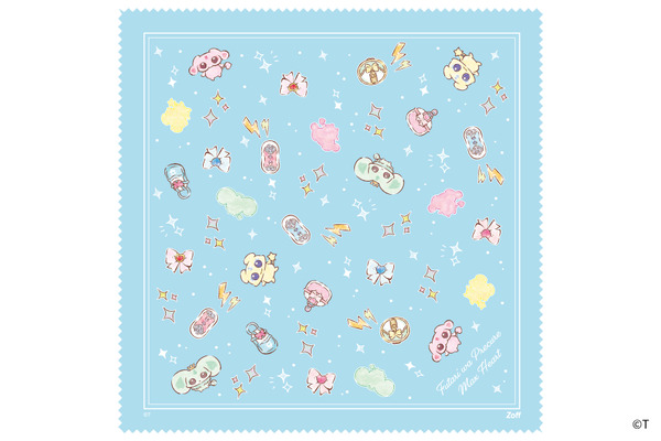 モチーフ総柄大判メガネ拭き