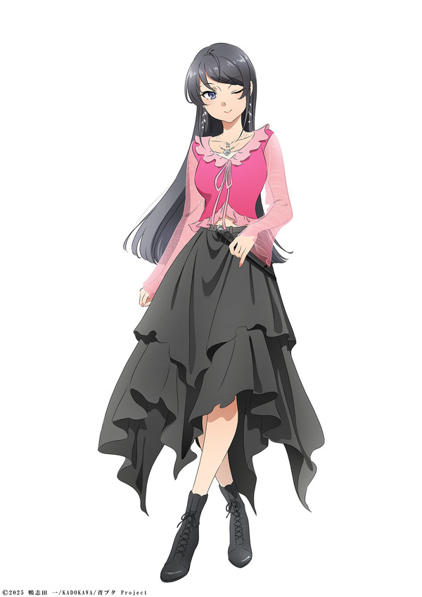 劇場アニメ『青春ブタ野郎はディアフレンドの夢を見ない』新規イラスト（桜島麻衣）