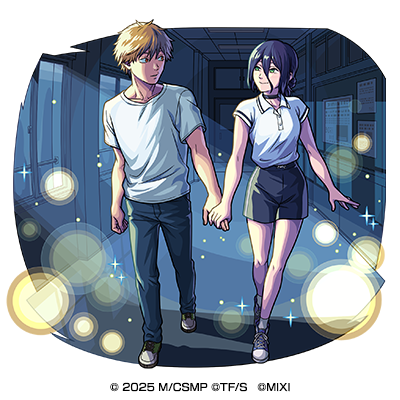 光属性　★6夜の学校デート デンジ＆レゼ（進化）