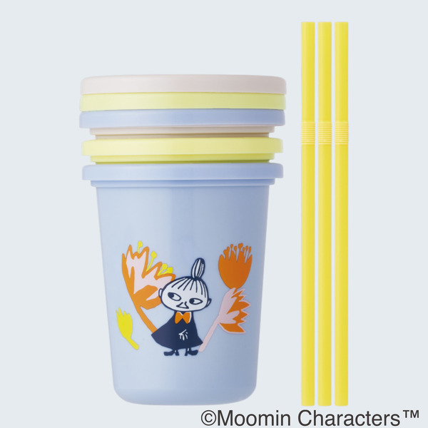 SIH3ST ストロー付タンブラー320ml3個セット リトルミイ フラワー