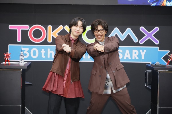 TVアニメ『鎧真伝サムライトルーパー』凱とサスケの激アツトークステージ