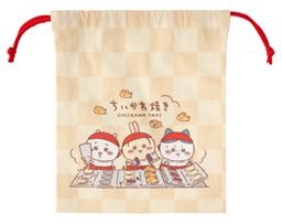 【ちいかわ焼き 店員さんなほどよいサイズの巾着】