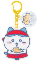 【ちいかわ焼き 店員さんなチャーム付きアクリルキーホルダー 】