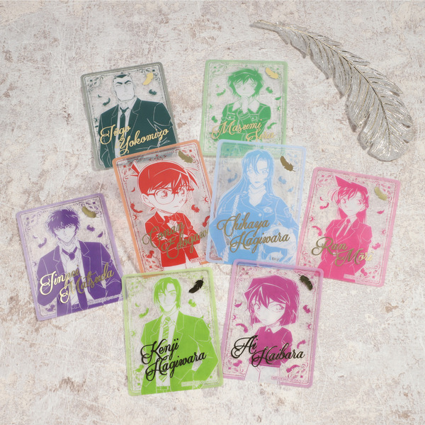 「箔押しクリアカード(全8種)」(非売品)