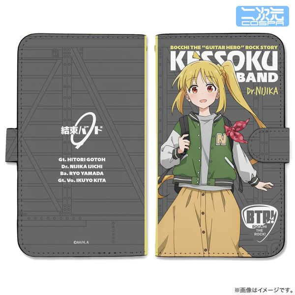 手帳型スマホケースLLストリートファッションVer.（伊地知虹夏）