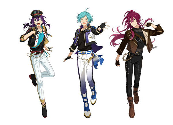 【海底クイーンラビリンス】深海 奏汰 (CV：西山 宏太朗)、礼瀬 マヨイ (CV：重松 千晴)、円果 望見 (CV：今井 文也)