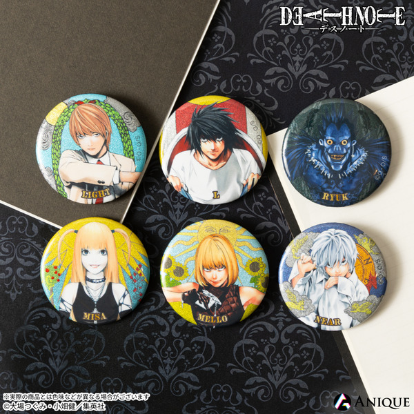 トレーディンググリッター缶バッジ（全6種）