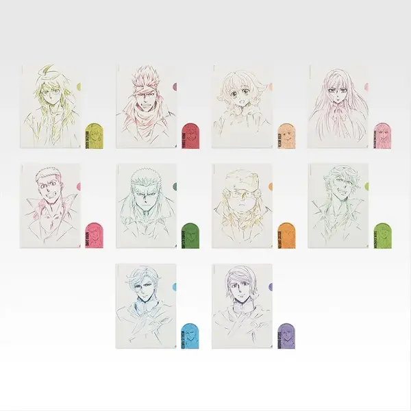 「一番くじ 機動戦士ガンダム 鉄血のオルフェンズ」H賞：クリアファイル＆ステッカーセット（選べる全10種）