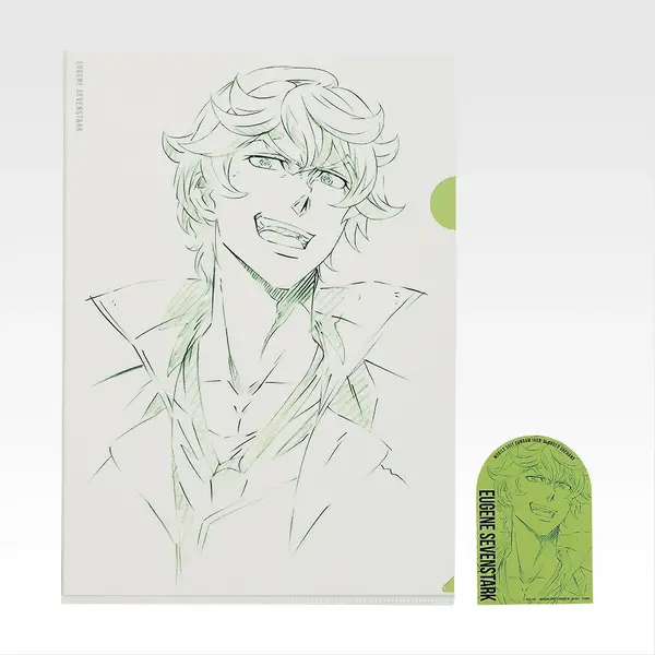 「一番くじ 機動戦士ガンダム 鉄血のオルフェンズ」H賞：クリアファイル＆ステッカーセット（選べる全10種）