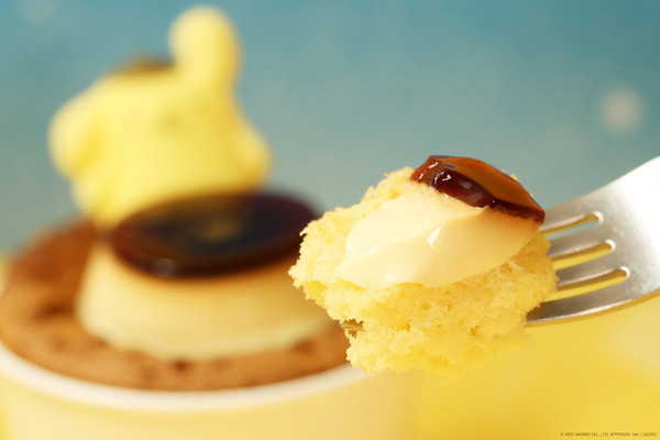 「ポムポムプリンのシフォンでおいわいすごろくセット」プリン