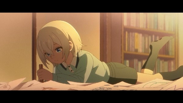 春アニメ『左ききのエレン』第1話「横浜のバスキア」先行場面カット