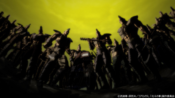 春アニメ『北斗の拳 -FIST OF THE NORTH STAR-』第1話「心の叫び」先行場面カット