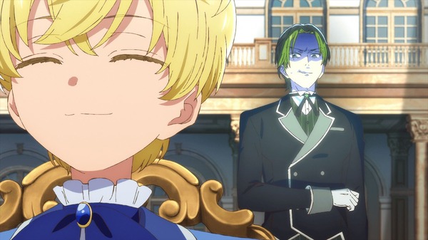 春アニメ『自称悪役令嬢な婚約者の観察記録。』第1章（第1話）「自称悪役令嬢と出会いの観察記録。」先行場面カット