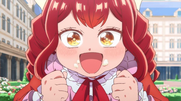 春アニメ『自称悪役令嬢な婚約者の観察記録。』第1章（第1話）「自称悪役令嬢と出会いの観察記録。」先行場面カット