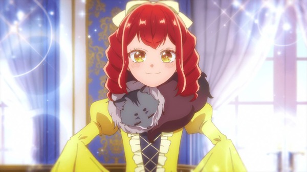 春アニメ『自称悪役令嬢な婚約者の観察記録。』第1章（第1話）「自称悪役令嬢と出会いの観察記録。」先行場面カット