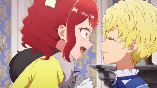 春アニメ『自称悪役令嬢な婚約者の観察記録。』第1章（第1話）「自称悪役令嬢と出会いの観察記録。」先行場面カット