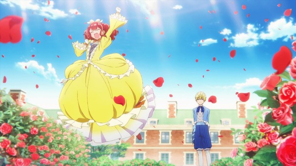 春アニメ『自称悪役令嬢な婚約者の観察記録。』第1章（第1話）「自称悪役令嬢と出会いの観察記録。」先行場面カット